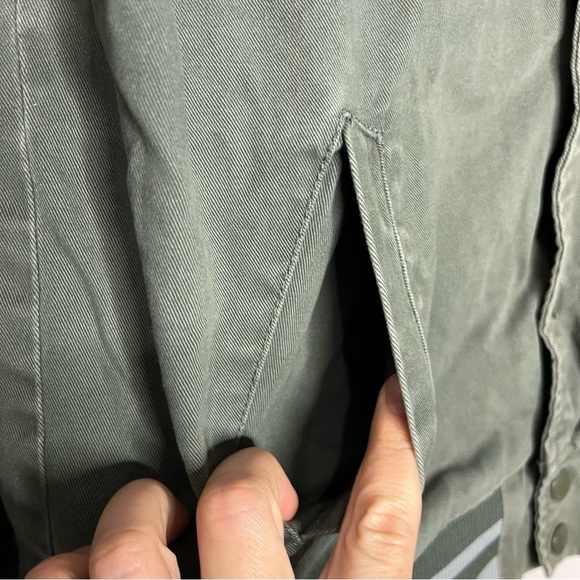 The Hundreds Reloaded Green Varsity Hooded Canvas Jacket Bomb Mens, Size L - Picture 7 of 16